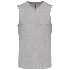 Pull col V sans manches 3