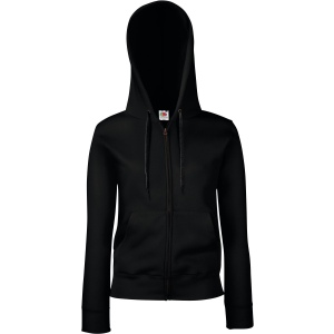 Sweat-shirt femme zippé capuche Premium (62-118-0) 2