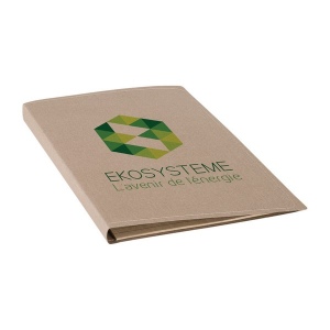 Conferencier a4 carton recycle (+Tampographie TA21) 2