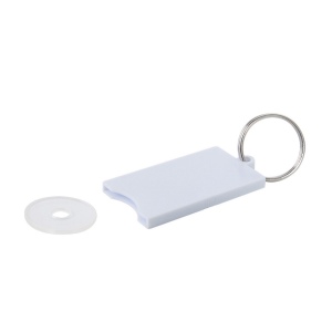 Porte-cles jeton plastique (+Tampographie TA31) 3