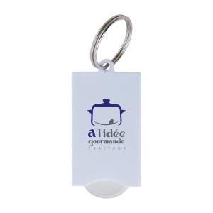 Porte-cles jeton plastique (+Tampographie TA31) 5