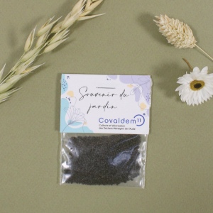 Sachet graines transparent avec cavalier 3