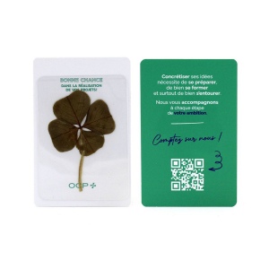 Carte Trèfle 4 feuilles 2