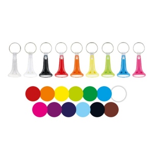 PORTE CLES PORTE JETON AVEC JETON (anneau 25 mm) 101