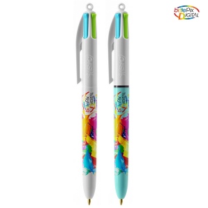 BIC® 4 Couleurs Fashion bille