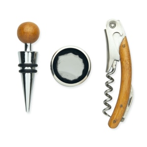 Coffret de sommelier en bambou - SONOMA 3
