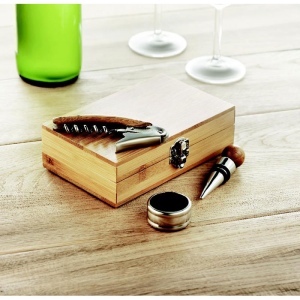 Coffret de sommelier en bambou - SONOMA 5