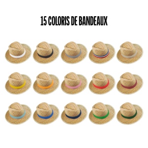Chapeau paille bl.DOULOS 2