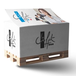 Bloc cube sur palette 3