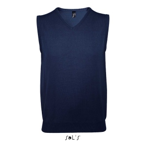 Pull sans manche col v unisexe - GENTLEMEN 4
