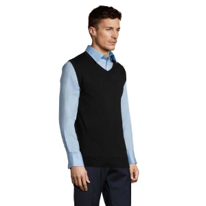 Pull sans manche col v unisexe - GENTLEMEN 13