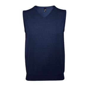 Pull sans manche col v unisexe - GENTLEMEN 14