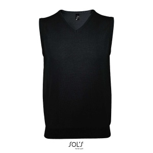 Pull sans manche col v unisexe - GENTLEMEN 5