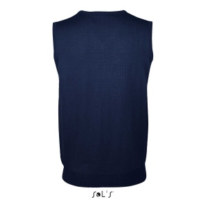 Pull sans manche col v unisexe - GENTLEMEN 6