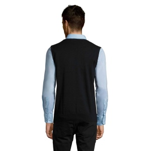 Pull sans manche col v unisexe - GENTLEMEN 10
