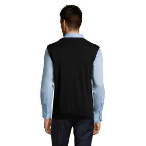 Pull sans manche col v unisexe - GENTLEMEN 11