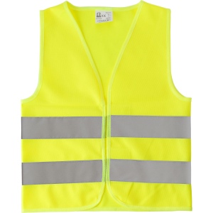 Gilet de sécurité pour enfant en polyester 75D Clara