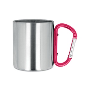 Mug acier et anse mousqueton. - TRUMBO 10