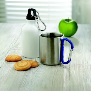 Mug acier et anse mousqueton. - TRUMBO 13