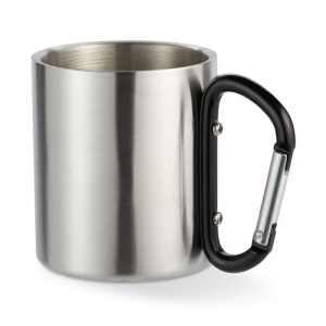 Mug acier et anse mousqueton. - TRUMBO 3