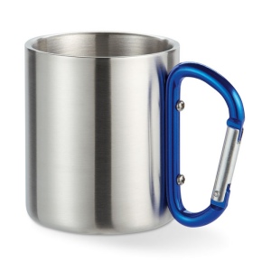 Mug acier et anse mousqueton. - TRUMBO