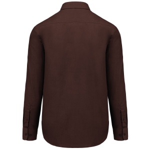 Chemise popeline polycoton entretien facile homme 35