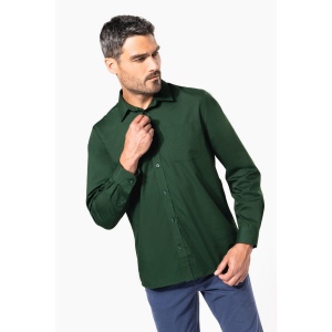 Chemise popeline polycoton entretien facile homme 90