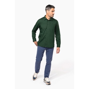 Chemise popeline polycoton entretien facile homme 91