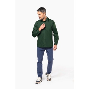 Chemise popeline polycoton entretien facile homme 92