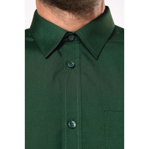 Chemise popeline polycoton entretien facile homme 95