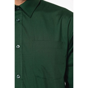 Chemise popeline polycoton entretien facile homme 96