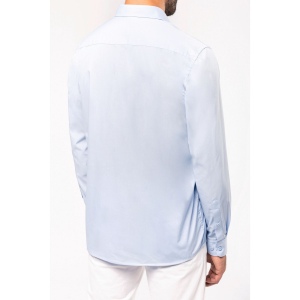 Chemise popeline polycoton entretien facile homme 98