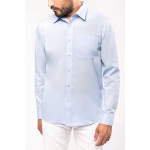Chemise popeline polycoton entretien facile homme 99