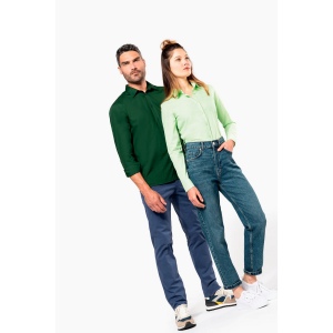 Chemise popeline polycoton entretien facile homme 101