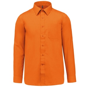 Chemise popeline polycoton entretien facile homme 10