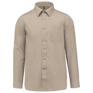 Chemise popeline polycoton entretien facile homme 24