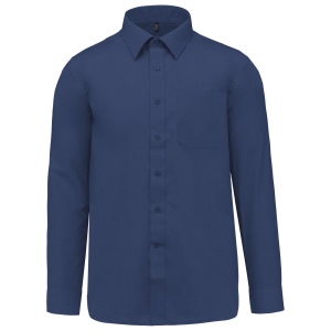 Chemise popeline polycoton entretien facile homme 25