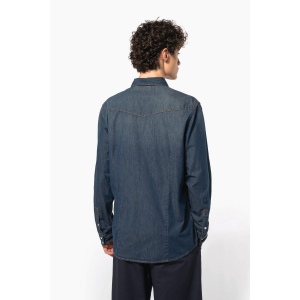 Chemise denim manches longues 3