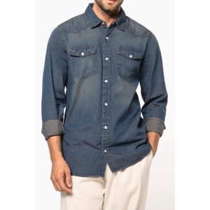 Chemise denim manches longues 20