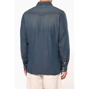 Chemise denim manches longues 21