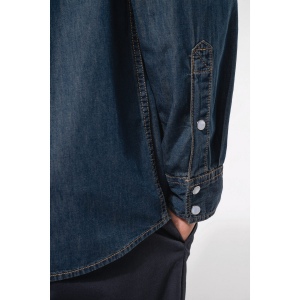 Chemise denim manches longues 6
