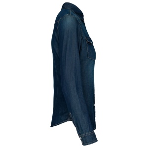 Chemise denim manches longues femme 4