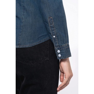 Chemise denim manches longues femme 11