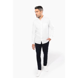 Chemise Oxford lavée manches longues 14