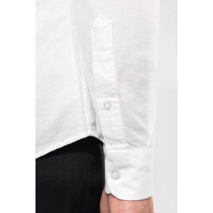 Chemise Oxford lavée manches longues 17
