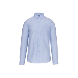 Chemise Oxford lavée manches longues 2