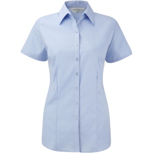 Chemise femme manche courtes à chevrons 2