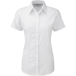 Chemise femme manche courtes à chevrons 3