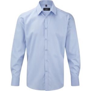 Chemise homme manche longues à chevrons 2