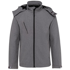 Veste softshell à capuche amovible homme 8